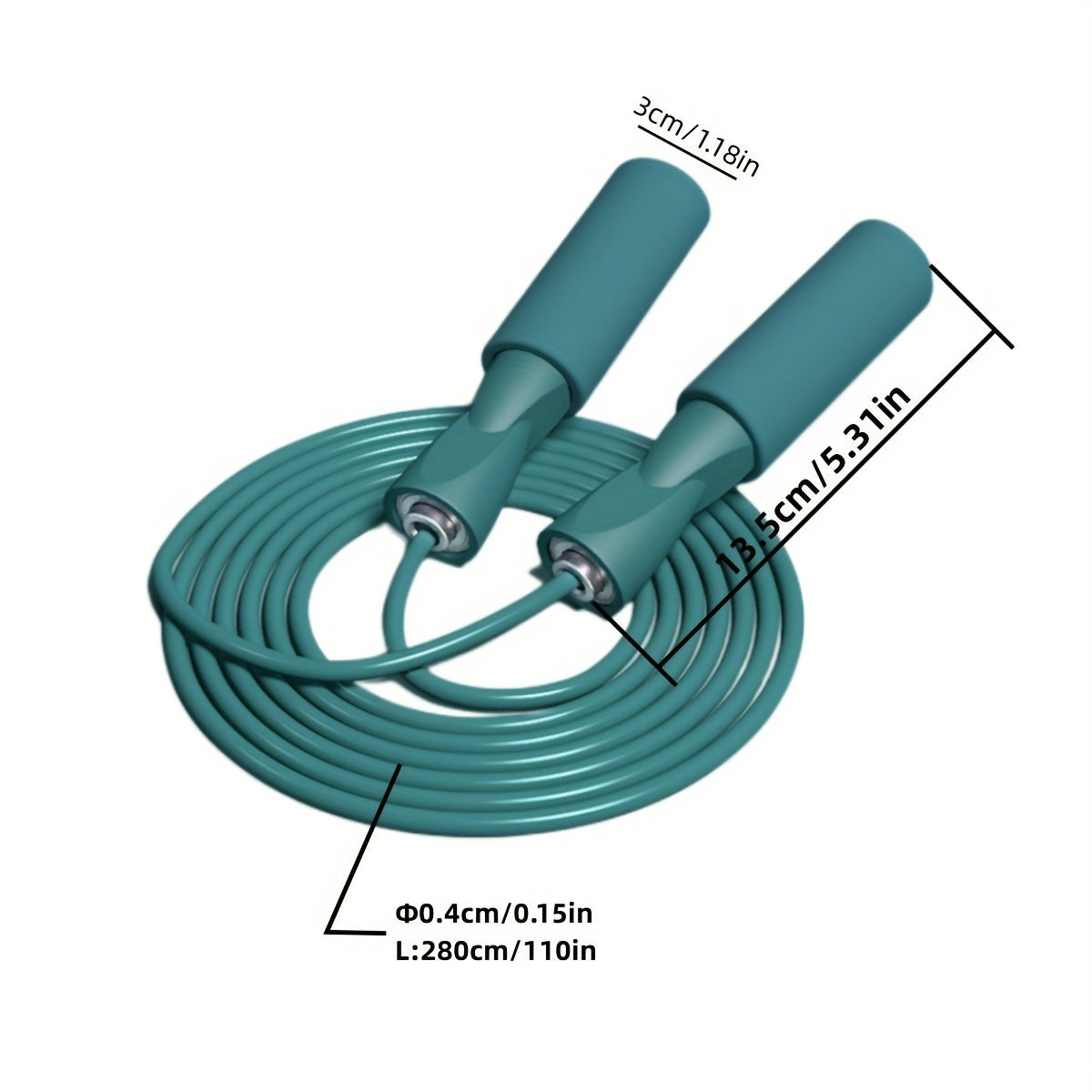 Premium Steel Wire Jump Rope For Effective Indoor & Outdoor Workout