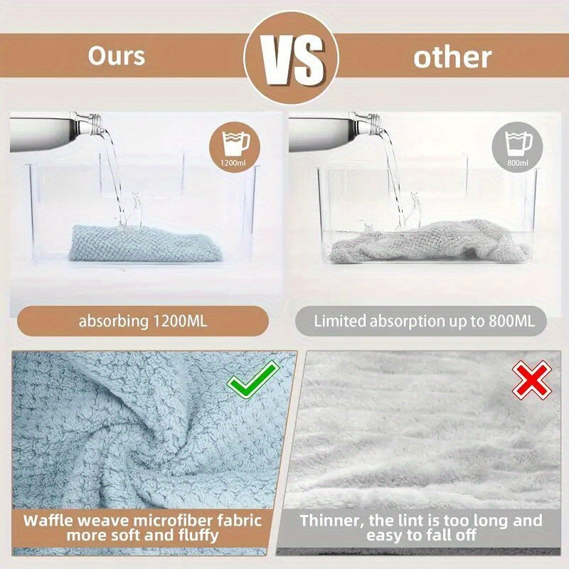 Ultra-Soft Microfiber Hair Towel