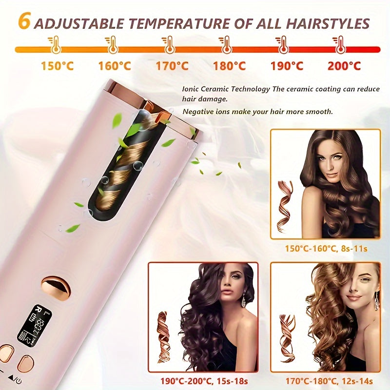 DELYOU Auto-Curler, Quick Charge USB
