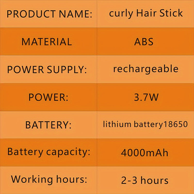 DELYOU Auto-Curler, Quick Charge USB