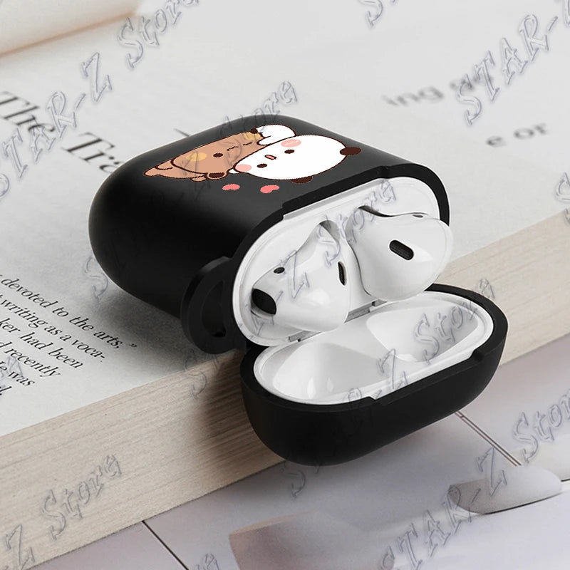 Cute Baby Bear Panda Bubu Dudu Soft Silicone Case for Apple Airpods Pro