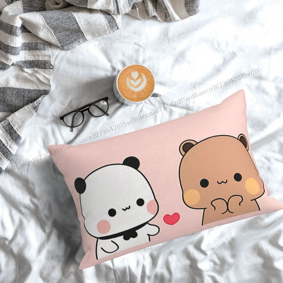 Love Cojines Pillowcase Bubu and Dudu Anime Covers
