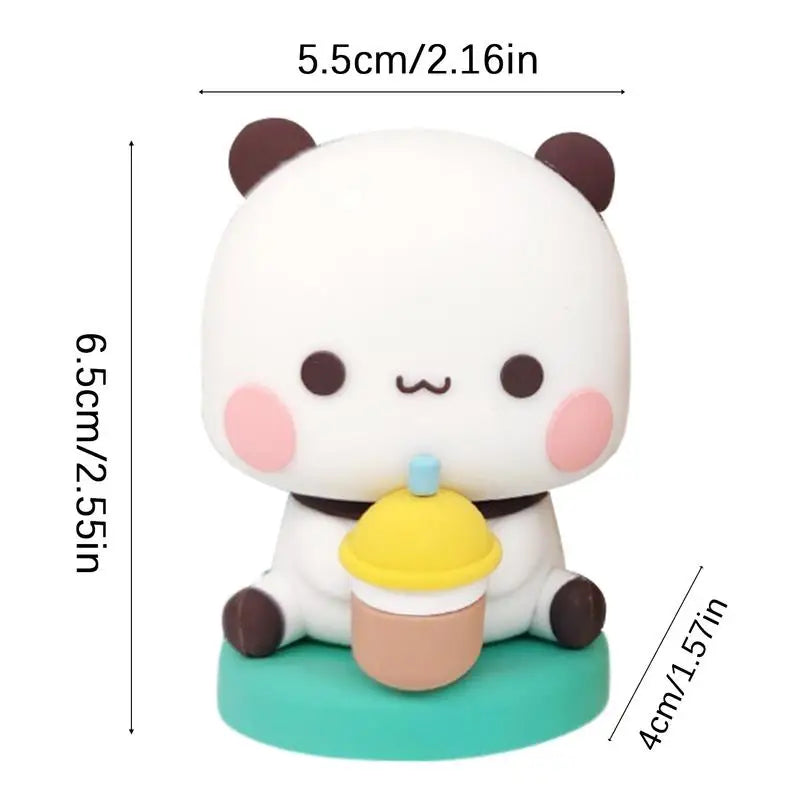 Bubu And Dudu Panda Bear Figure Doll
