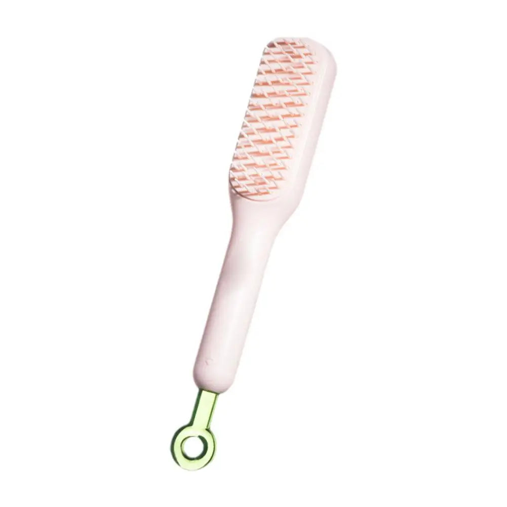 Retractable Comb Self-cleaning Hair Brush Anti-static Massage Comb For Women Smooth Hair Self Cleaning Hair Brush