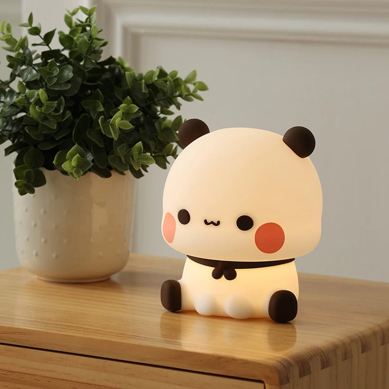 Bear Panda Bubu And Dudu Led Night Light Lamp