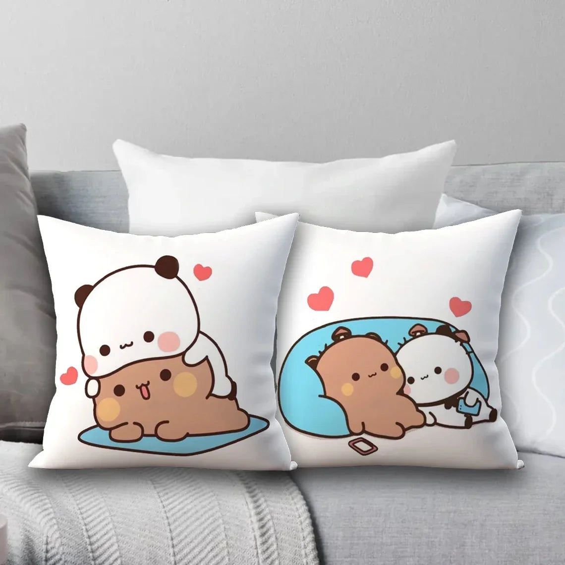 Bubu Dudu Cute Pillow Cover