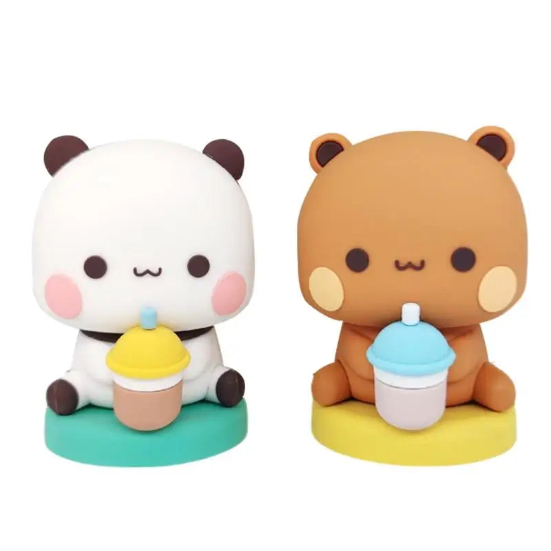 Bubu And Dudu Panda Bear Figure Doll