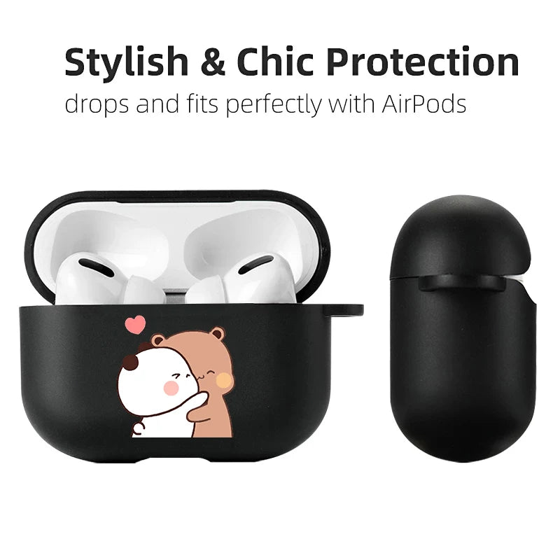 Cute Baby Bubu Dudu Bear Soft Silicone Case for Apple Airpods Pro