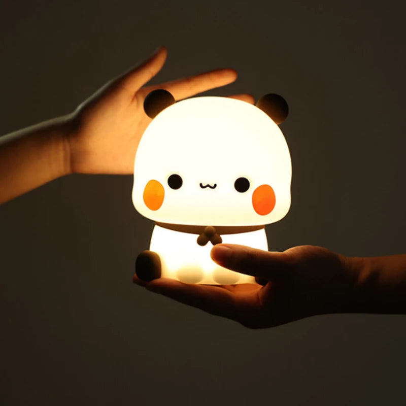 Bear Panda Bubu And Dudu Led Night Light Lamp