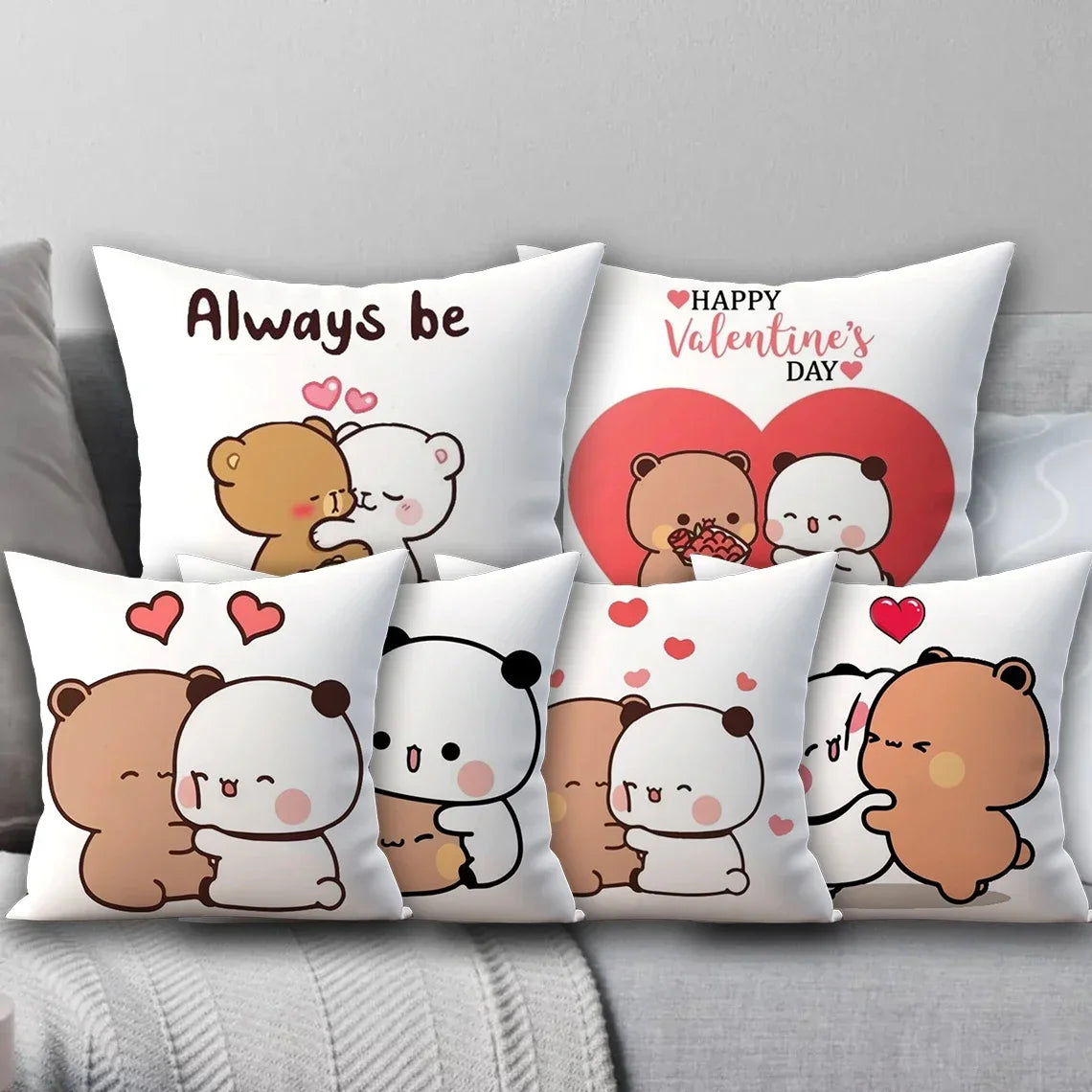 Bubu Dudu Cute Pillow Cover