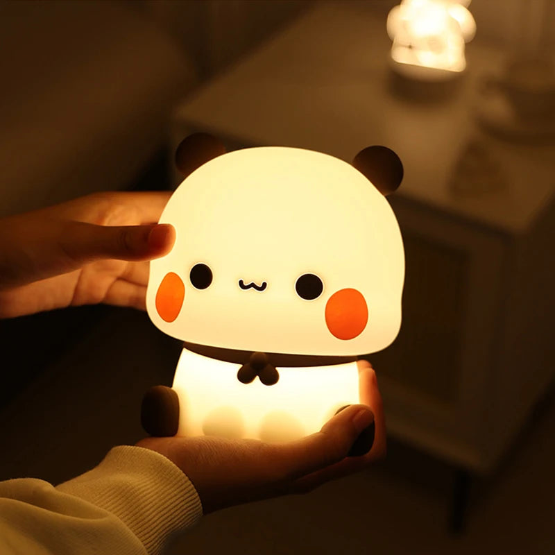 Bear Panda Bubu And Dudu Led Night Light Lamp