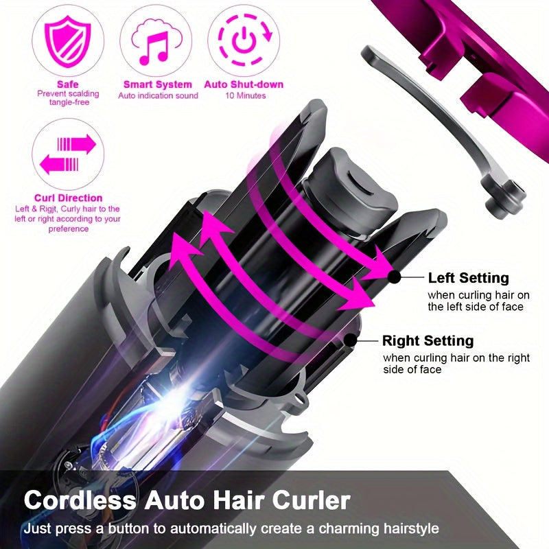 DELYOU Auto-Curler, Quick Charge USB