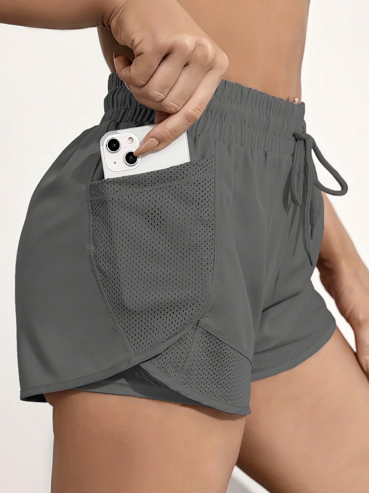 Women's 2-in-1 Yoga Shorts