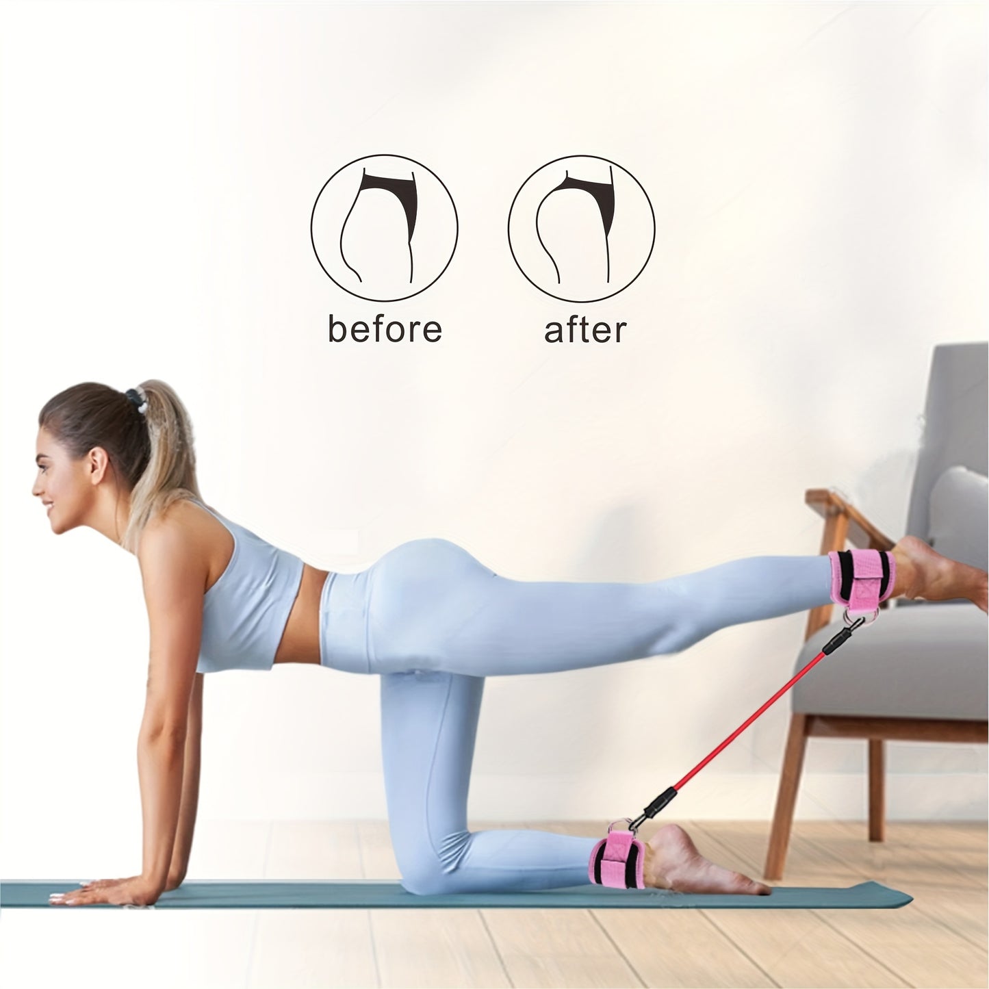 Ankle Resistance Exercise Bands