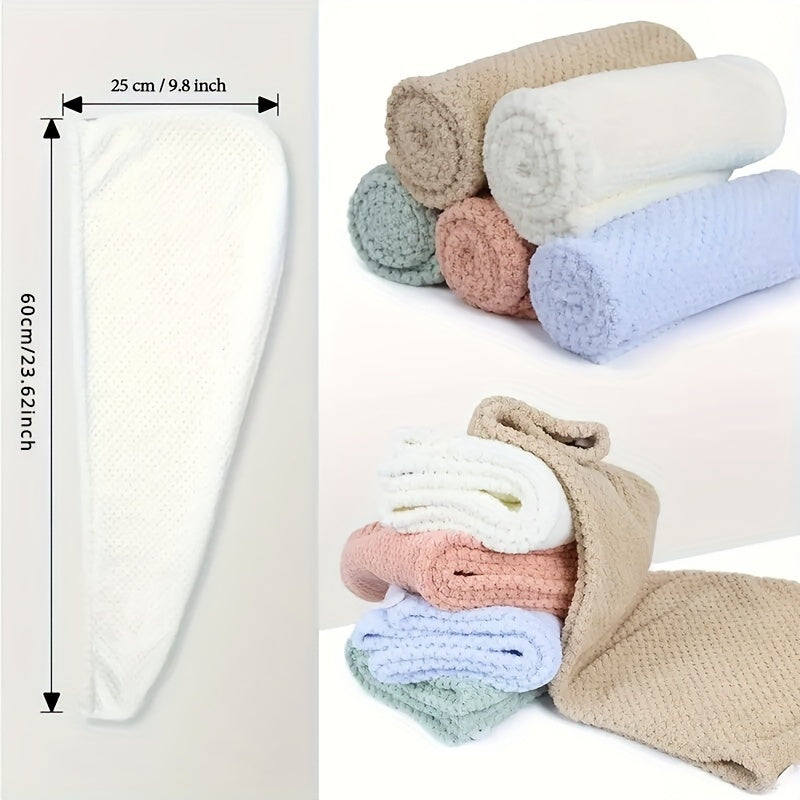 Ultra-Soft Microfiber Hair Towel